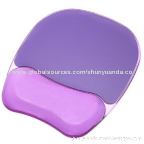 Wrist type antibacterial mouse pad, purple comfortable, resistance to fatigue